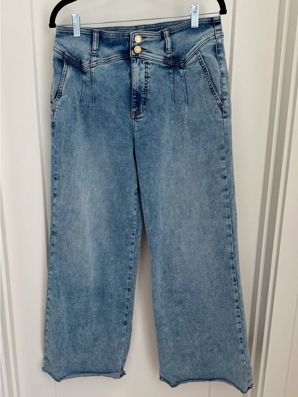 Kut from the Kloth Light Blue Wide Leg Jeans